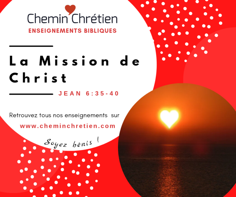 EDJ12: La Mission De Christ - Enseignement Biblique - Chemin Chrétien