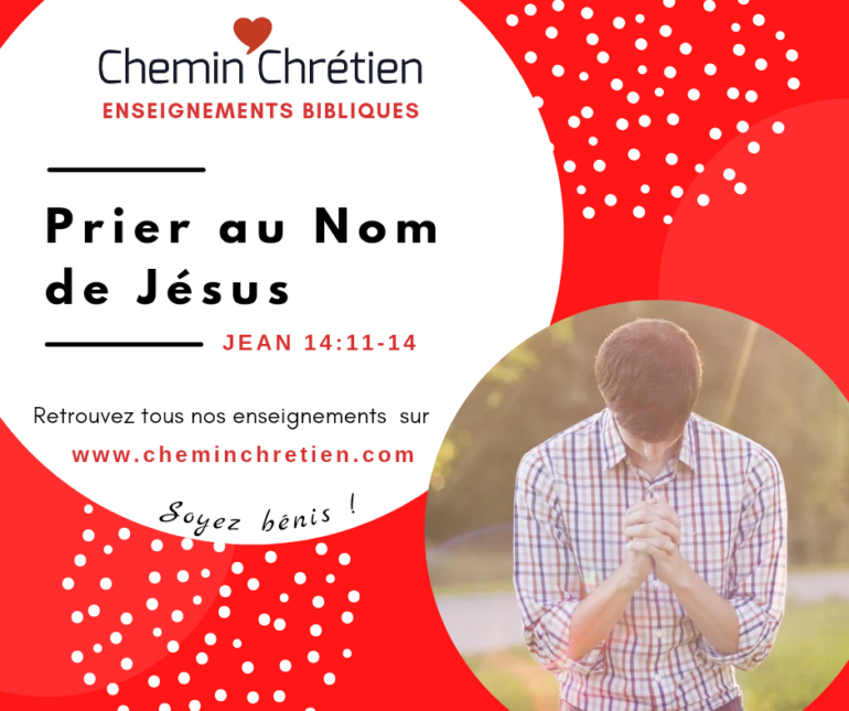 Prier au Nom de Jésus